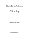 Climbing - SATB and piano score