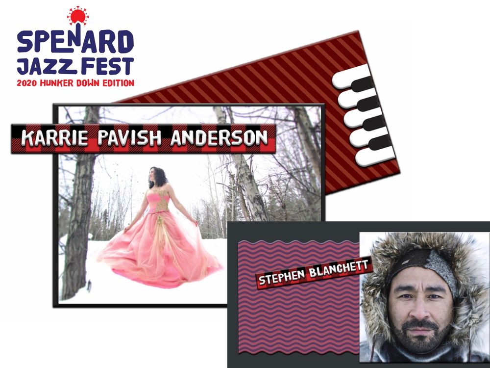 Karrie Pavish Anderson and Qacung at Spenard Jazz Fest