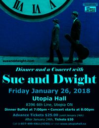 Sue and Dwight - Buffet Dinner and Concert