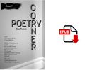 ZINE - POETRY CORNER - Issue #1 - EPUB FORMAT