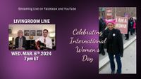 LIVINGROOM LIVE -  Celebrating International Women's Day