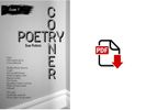  ZINE - POETRY CORNER - Issue #1 - PDF FORMAT