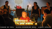 Winter solstice concert with Alexa Sunshine Rose & Aimée Ringle. 