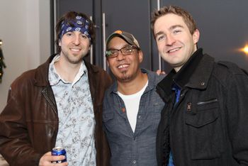 Chad Hamilton, Me, Scott Voelkerding @ the GSC Holiday Mixer
