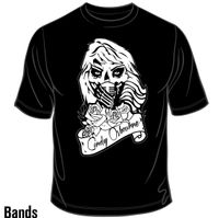Skull Rose T-shirt medium