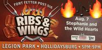 RIBS & WINGS FEST @ Hollidaysburg Legion Park!