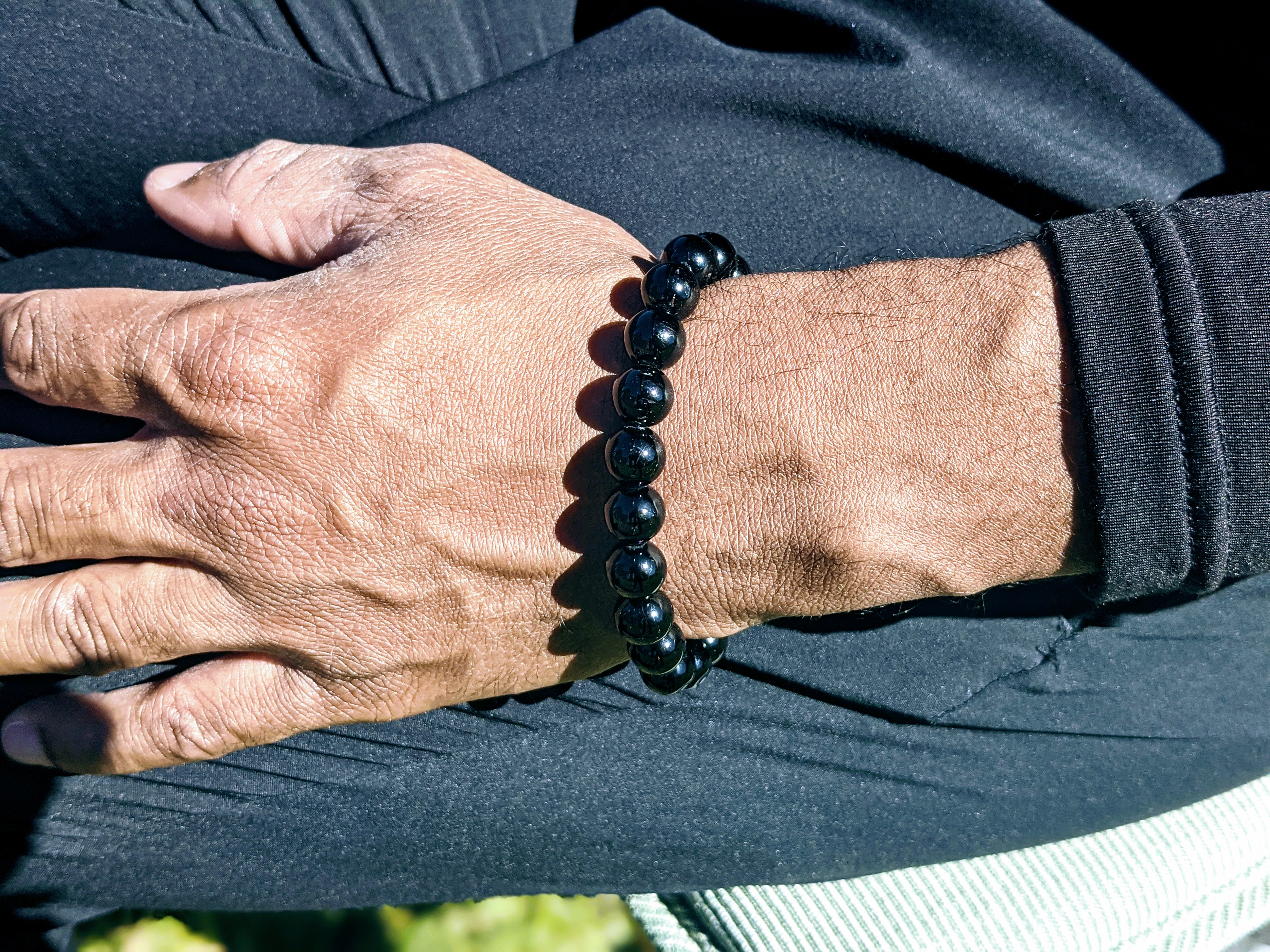 Tourmaline Stone Leather Wrap Bracelet Kit (9mm Stone Beads) –