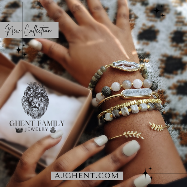 Druzy bracelet sales stack