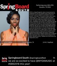 MYOA Perfoms at SpringBoard South 2016