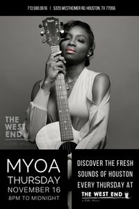 Myoa Live at WEST END - Nov 16th