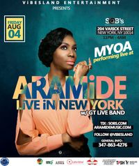 Myoa Live At Aramide Suitcase Live Tour 