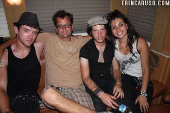 Van's Warped Tour 2008 with tour founder Kevin Lyman.
