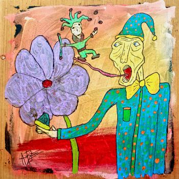 "Tricky Dreamer" 12 x 12
