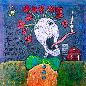 "Weeds" 12 x 12
