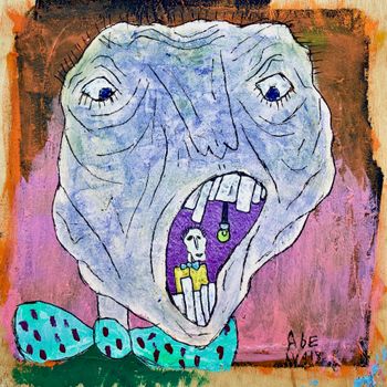 "Monster Inside" 12 x12
