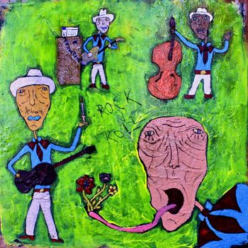 "Rock-N-Roll" 12 x 12

