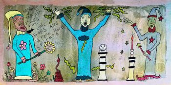 "Magicians" 24 x 12
