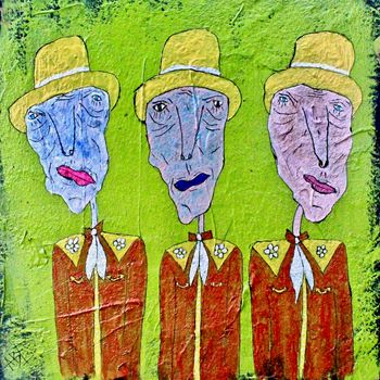 "Cowboys II" 12 x 12

