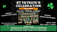 38th Annual St Patrick's Day Celebration; presented by the AOH of Niagara Falls