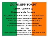 Annual Guinness Toast Fundraiser at the Buffalo Irish Center