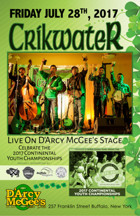 2017 CYC Celebration with Crikwater at D'Arcy McGee's Irish Pub
