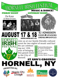 12th Annual Hornell Irish Festival