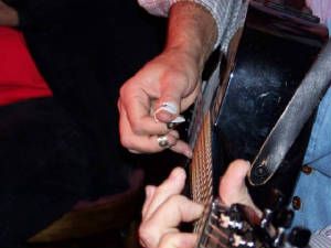 Fingerpicking my Composite Acoustic
