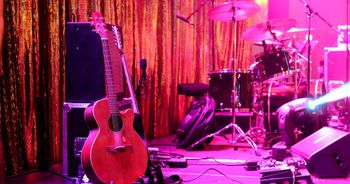 Stage at Hayes Club April 2017
