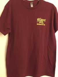 T-Shirt 50th Anniversary Tour Maroon