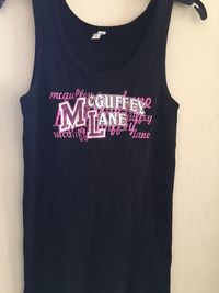 Ladies Black Tank>>Regular and Relaxed Sizes