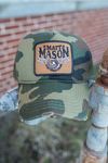  Camo  "MATT MASON" trucker hat 