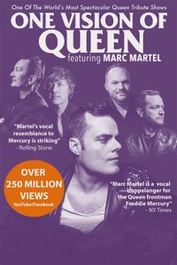 ONE VISION OF QUEEN feat. MARC MARTEL  - One of the world's most spectacular Queen Tribute Shows