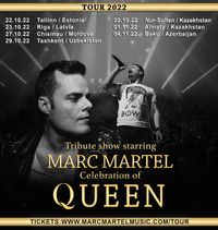 CELEBRATION OF QUEEN SHOW - A TRIBUTE STARRING MARC MARTEL