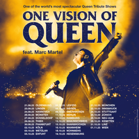 ONE VISION OF QUEEN feat. MARC MARTEL  - One of the world's most spectacular Queen Tribute Shows 