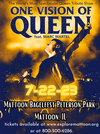 ONE VISION OF QUEEN feat. MARC MARTEL  - One of the world's most spectacular Queen Tribute Shows  