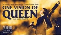 ONE VISION OF QUEEN feat. MARC MARTEL  - One of the world's most spectacular Queen Tribute Shows  