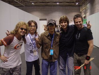 TMG @ Summer Sonic Festival w/Koshi Inaba of B'z
