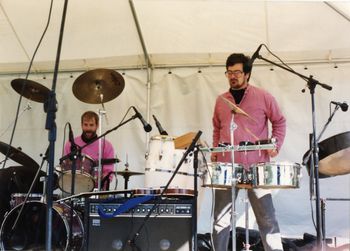 Mbonda Afrika, Black Mt. Festival with Logan Wilkins, 1990
