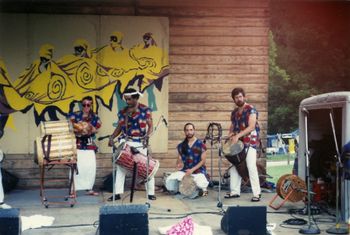 Chuck Davis AADE, Eno River Fest, cir 1990
