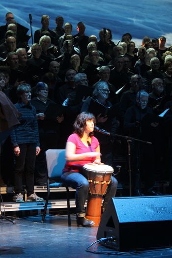 Une de mes chansons chantée par le Choeur en Supplément'Air au Grand Théâtre de Québec 2017
