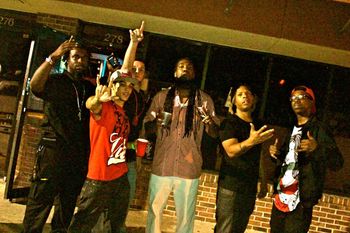 LoUd Life Crew with Pastor Troy after Opening set.
