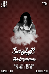 SwizZy B & LoUd Life Crew LIVE at The Orpheum in Tampa, Florida 