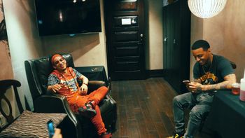 SwizZy B & Kirko Bangz in the Green Room
