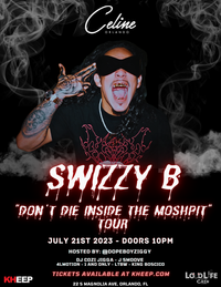 SwizZy B "Don't Die Inside The Moshpit" Tour at CELINE in Orlando, FL