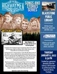 Songs and Stories - The Highwaymen (Date change)