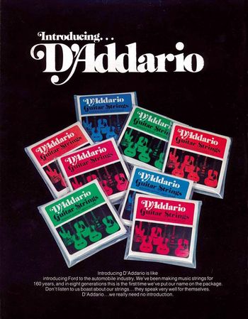 D'Addario Strings
