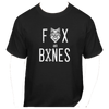 SALE Fox and Bones T-Shirt BLACK