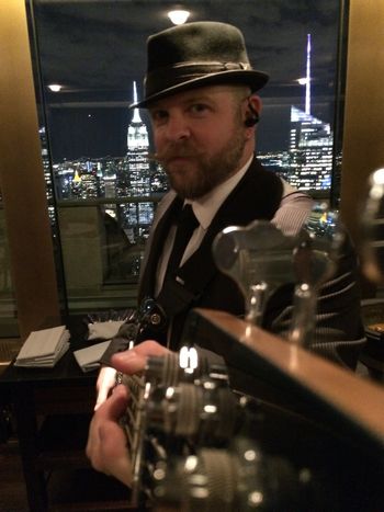 backstage at the Rainbow Room @ 30 Rock in NYC w/Matthew Morrison
