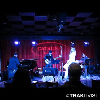 on stage w/Jacqui Naylor@Catalina's in Hollywood
