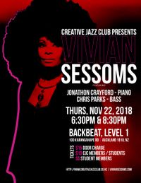Creative Jazz Club Presents Vivian Sessoms
